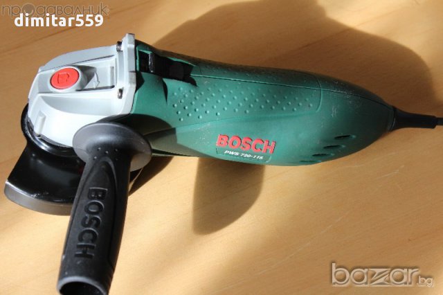 Ъглошлайф малък Bosch PWS 720-115, снимка 3 - Други инструменти - 12472519