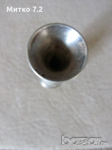Сребърна вазичка, снимка 4 - Антикварни и старинни предмети - 19597424