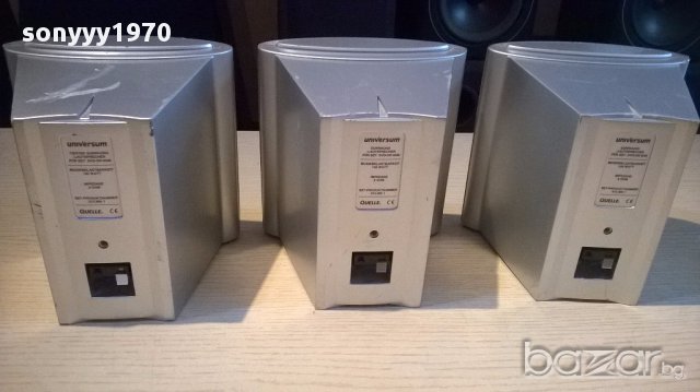 Universum-3х100watts/6ohms-3бр-колони 15/15/15см-внос швеицария, снимка 5 - Ресийвъри, усилватели, смесителни пултове - 12947560