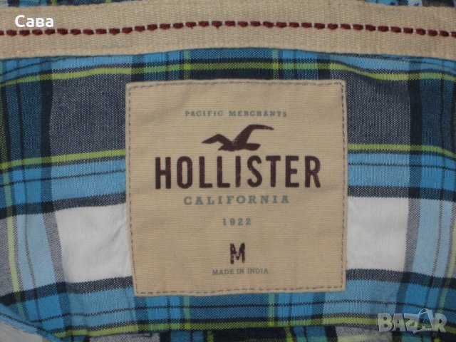 Риза HOLLISTER   мъжка,М, снимка 1 - Ризи - 24367897