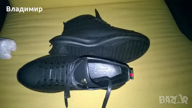Обувки "GUCCI"-модел М0122-5,номер 42, снимка 2 - Спортно елегантни обувки - 23625034