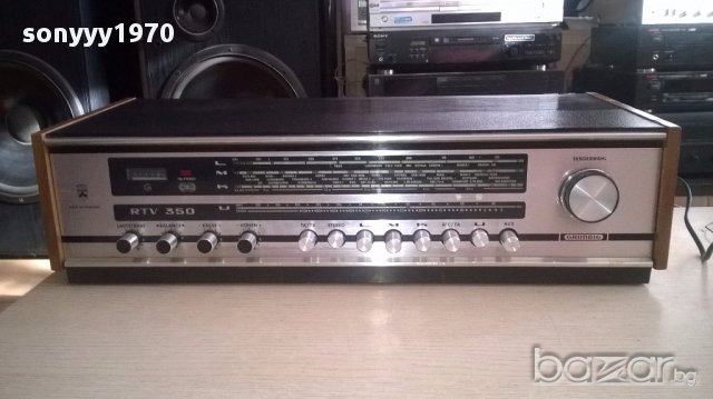 Grundig rtv350a-stereo receiver-ретро машина-внос швеицария, снимка 2 - Ресийвъри, усилватели, смесителни пултове - 15892623