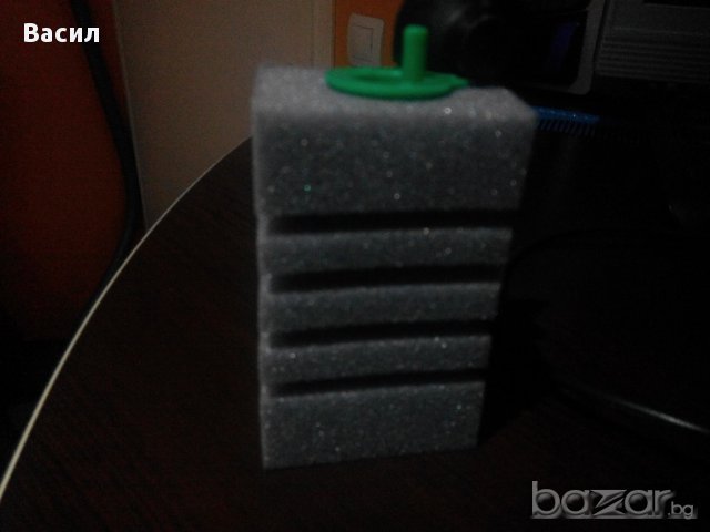 "ПРОМОЦИЯ" Филтър гъба за аквариум  №1 