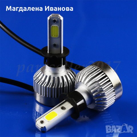 Мощни лед крушки Н3, снимка 2 - Аксесоари и консумативи - 23562591