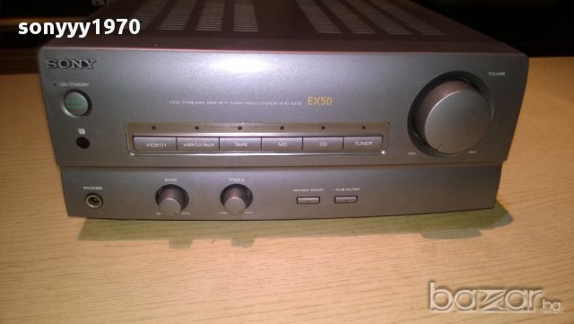 *sony ta-ex50-integrated stereo amplifier-внос англия, снимка 6 - Ресийвъри, усилватели, смесителни пултове - 10409756