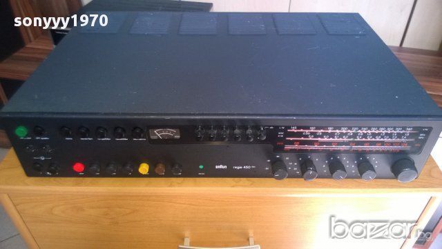 braun regie 450 ch-stereo receiver-нов внос швеицария, снимка 3 - Ресийвъри, усилватели, смесителни пултове - 8572488