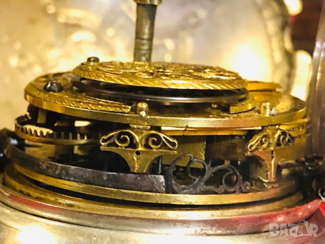 Джобен часовник от големият майстор часовникар през 17-ти век  James Markwick, снимка 3 - Антикварни и старинни предмети - 25398501