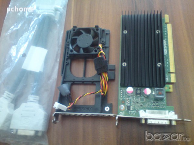 Нископрофилна видеокарта Nvidia Quadro nvs300, снимка 2 - Видеокарти - 12198675
