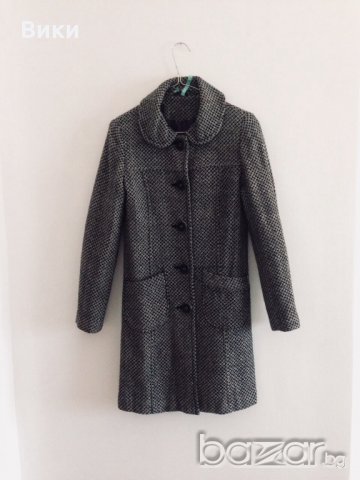 new look палто в черно и бяло, снимка 11 - Палта, манта - 20895102