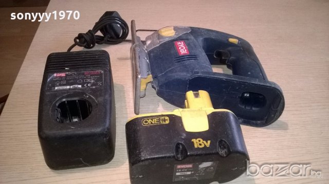 ryobi-зеге+батерия+зарядно-внос англия, снимка 6 - Други инструменти - 18392496
