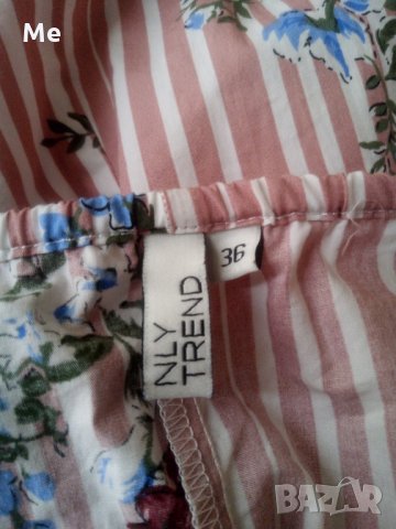 NLY Trend рокля размер 36 С М с интересен ръкав, снимка 3 - Рокли - 26102100