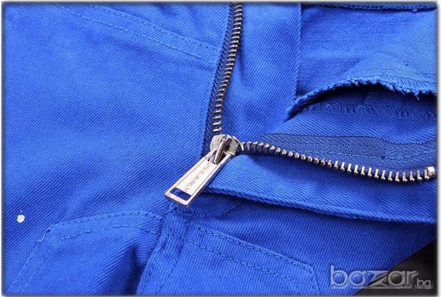 DSQUARED D2 BIKER BLUE PAINTED Мъжки Дънки размер 48 (31 / 32), снимка 5 - Дънки - 6428726