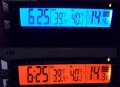 Термометър за кола+часовник и волтметър, снимка 1 - Аксесоари и консумативи - 23990275