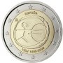 2 Евро монети (възпоменателни) емитирани 2009г (10г. на Икономически и Паричен съюз), снимка 5