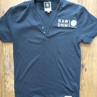 G-Star RAW Station V Neck Grand - страхотна мъжка тениска, снимка 2 - Тениски - 24578060