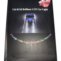 RGB LED T10 Фарове, снимка 2 - Аксесоари и консумативи - 24378650