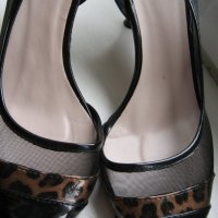 Лачени обувки шик , снимка 2 - Дамски обувки на ток - 25880136
