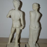 Италиански винтидж скулптури на Венера Милоска и Давид на Микеланджело, снимка 13 - Антикварни и старинни предмети - 26130591