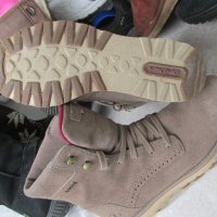 Водоустойчиви GORE-TEX туристически обувки, 39- 40,VIKING original, унисекс боти,фин естествен велур, снимка 16 - Дамски боти - 20838487