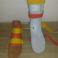 детска ортеза пластмасов гипс за ляв крак, снимка 6 - Медицински консумативи - 25740620