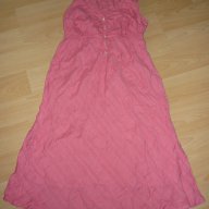 S/m H&M Прохладна нежна рокля в цвят диня, снимка 4 - Рокли - 14789276
