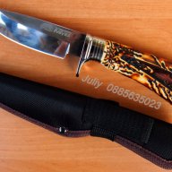 Ловен нож с фиксирано острие /дължина 25,5 см/ , снимка 9 - Ножове - 10290429