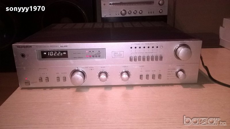 telefunken rr200 stereo receiver-внос швеицария, снимка 1