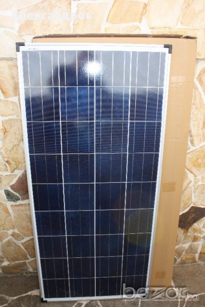 130 W 12 V немски соларен фотоволтаичен поликристален панел, снимка 1