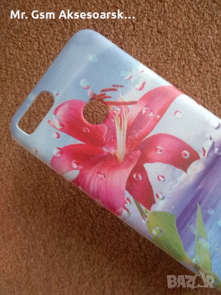 Калъф, кейс, гръб за Xiaomi Mi A1 - силиконов картинка цвете, снимка 1