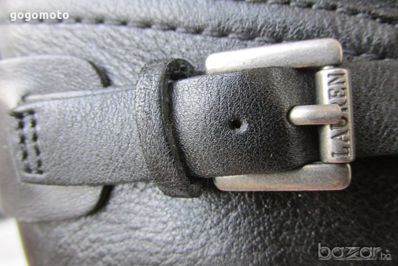 КАТО НОВИ мото боти Lauren by Ralph Lauren® рокерски, 40 - 41,мото ботуши MAXI DAMA,100% естествена , снимка 1