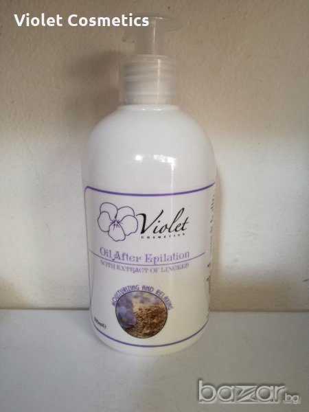 Олио след епилация Violet Cosmetics - 500мл., снимка 1