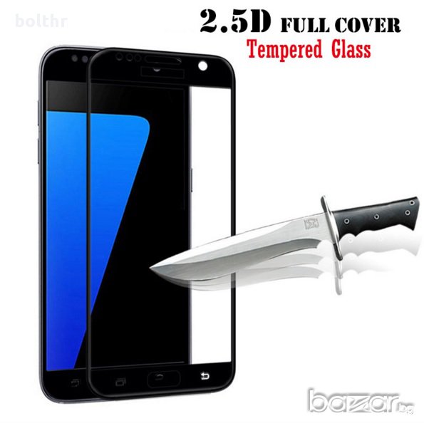TEMPERED GLASS SCREEN PROTECTOR SAMSUNG GALAXY S7, снимка 1