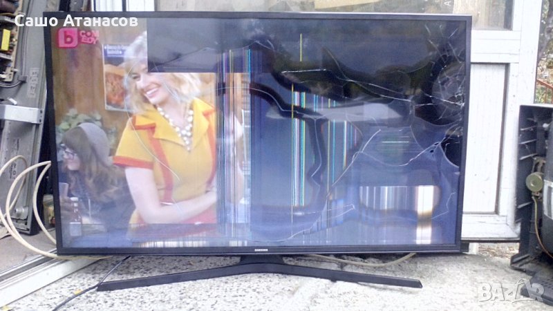 SAMSUNG UE43KU6072U със счупена матрица ,BN41-02499A ,BN41-02528A ,WIDT30Q ,CY-GK043HGEV1H, снимка 1