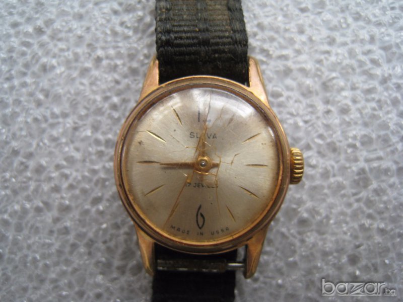 Рядък дамски механичен руски часовник слава СССР, снимка 1