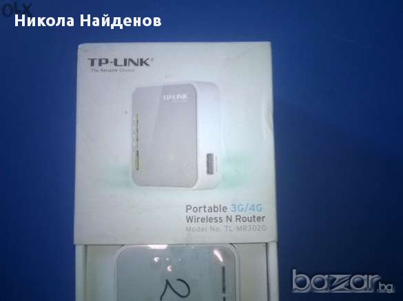 TP-LINK Mr3020 (openwrt) - 3/4 G Wifi Рутер, снимка 1