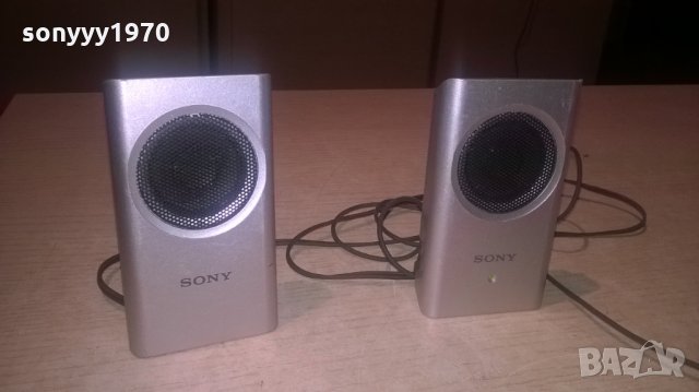 sony жестоки активни колонки-11х6х2см-внос белгия, снимка 5 - Тонколони - 25922307