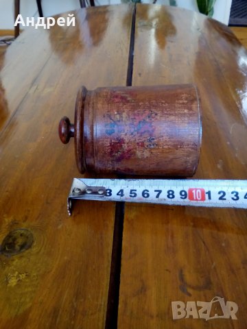 Стара дървена кутия за подправки, снимка 5 - Антикварни и старинни предмети - 23832134