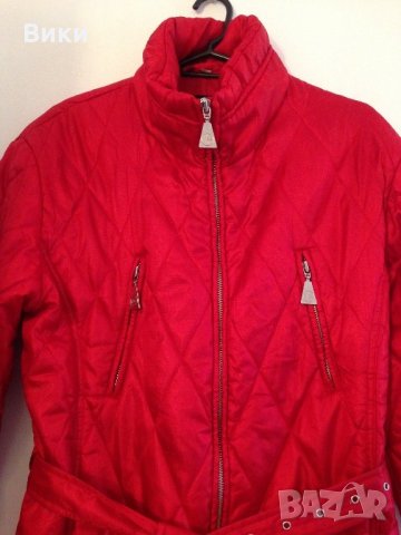 Червено яке, снимка 3 - Якета - 23921831