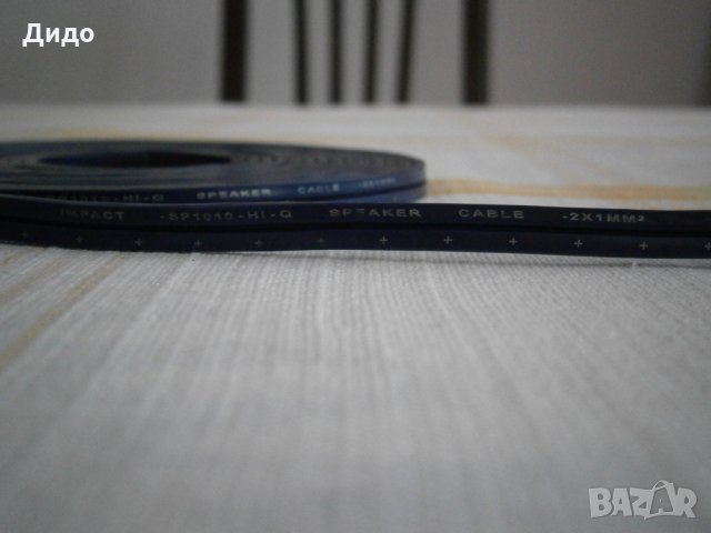 Кабели за тонколони  Impact -SP-1010-HI-Q    Speacer Cable 2 x 2.30 м., снимка 3 - Тонколони - 22895978