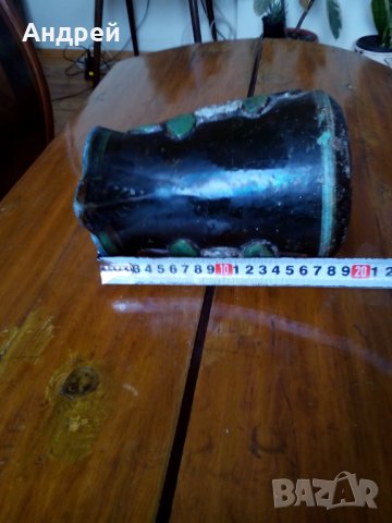 Старинна керамична кана, снимка 7 - Антикварни и старинни предмети - 23856657