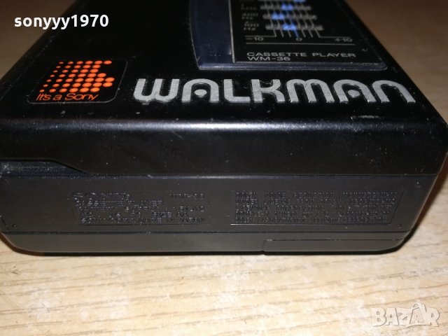 sony wm-36 walkman-ретро колекция-внос швеицария, снимка 12 - MP3 и MP4 плеъри - 21716419