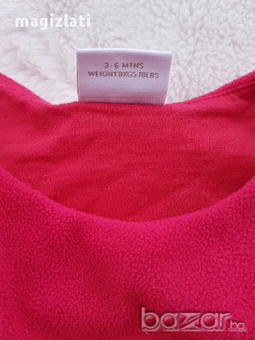 Поларено сукманче Next 3-6 месеца, снимка 4 - Бебешки рокли - 17116419