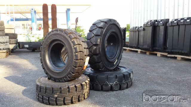 Гуми за мотокари, газокари, електрокари.