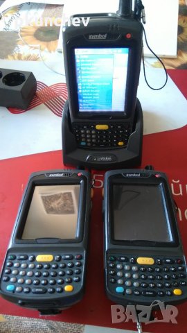 3 броя MOTOROLA SYMBOL MC70 мобилен компютър с лазерен баркод скенер, снимка 11 - Друго търговско оборудване - 26179330
