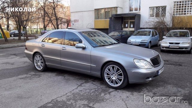 САМО НА ЧАСТИ Mercedes-Benz S 320 СИВ МАТ, снимка 2 - Автомобили и джипове - 18456634