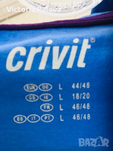 Супер красива спортна блуза CRIVIT, снимка 7 - Тениски - 25592514