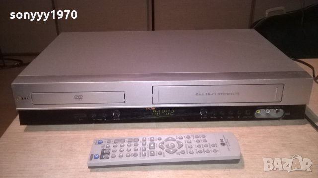 lg v280 dvd/vhs video hifi 6 head-stereo-внос швеицария, снимка 4 - Плейъри, домашно кино, прожектори - 25319887