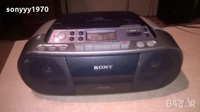 sony cfd-s01 cd tuner amplifier deck-внос швеицария, снимка 6 - Ресийвъри, усилватели, смесителни пултове - 24066862