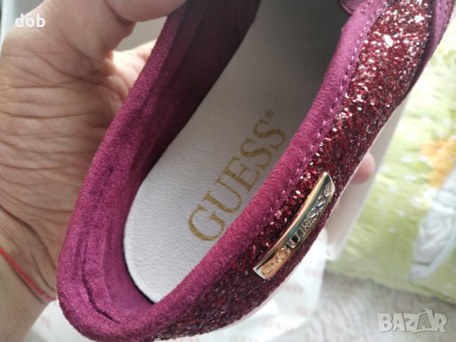 Нови дамски спортни обувки GUESS Slip On оригинал, снимка 9 - Дамски ежедневни обувки - 26028103