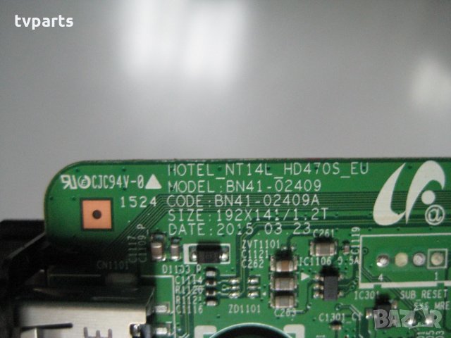 Борд за Samsung BN41-02409 BN41-02409A BN94-07314U HG32ED450SW , снимка 3 - Части и Платки - 22109223